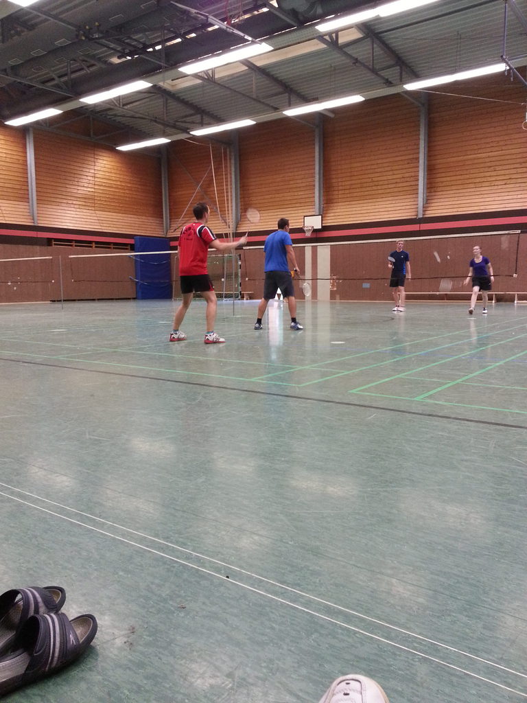 Doppel in unserer Halle