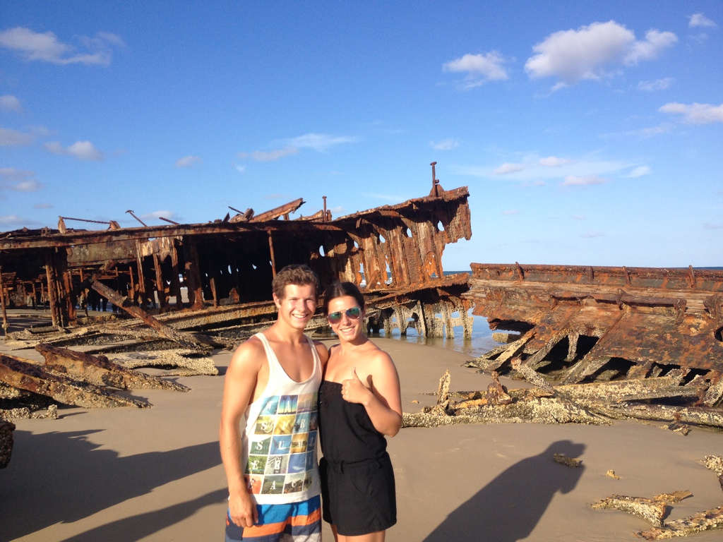 Anna und Ole Weisse in Australien