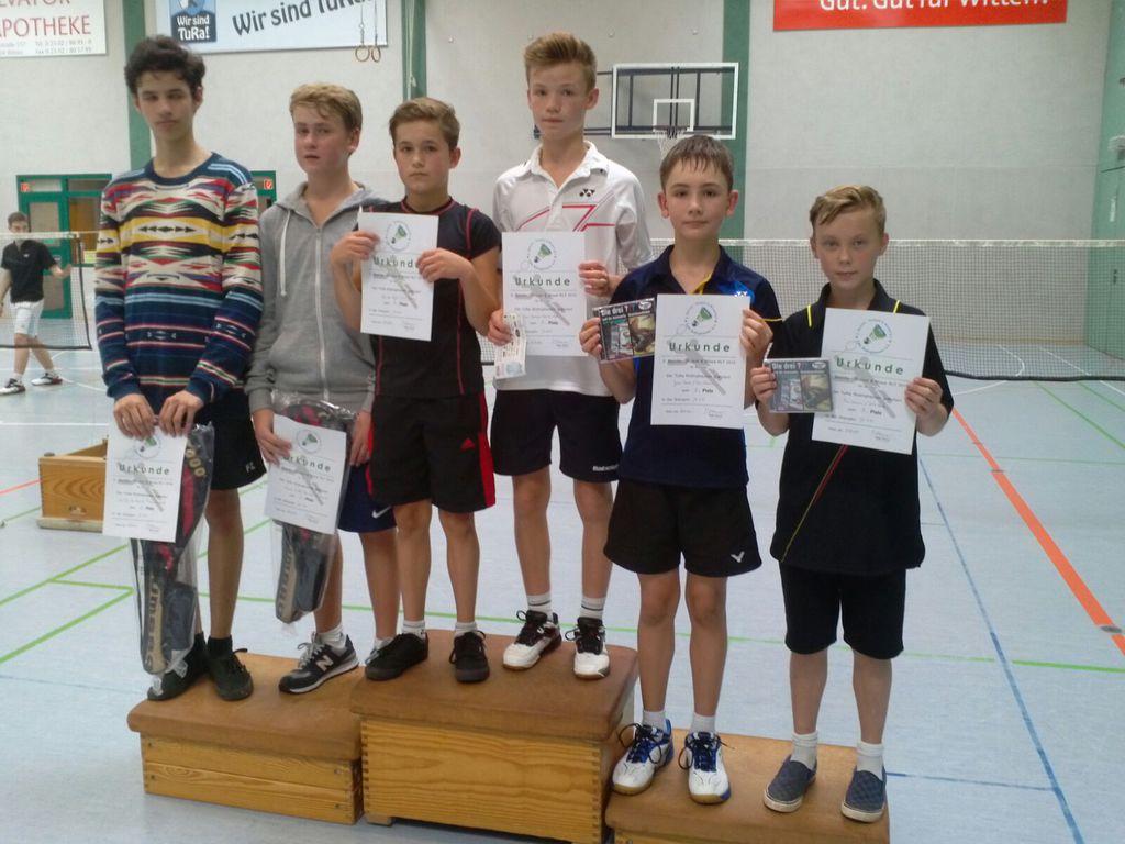 Tius und Julian 3.Platz beim Ranglistenturnier