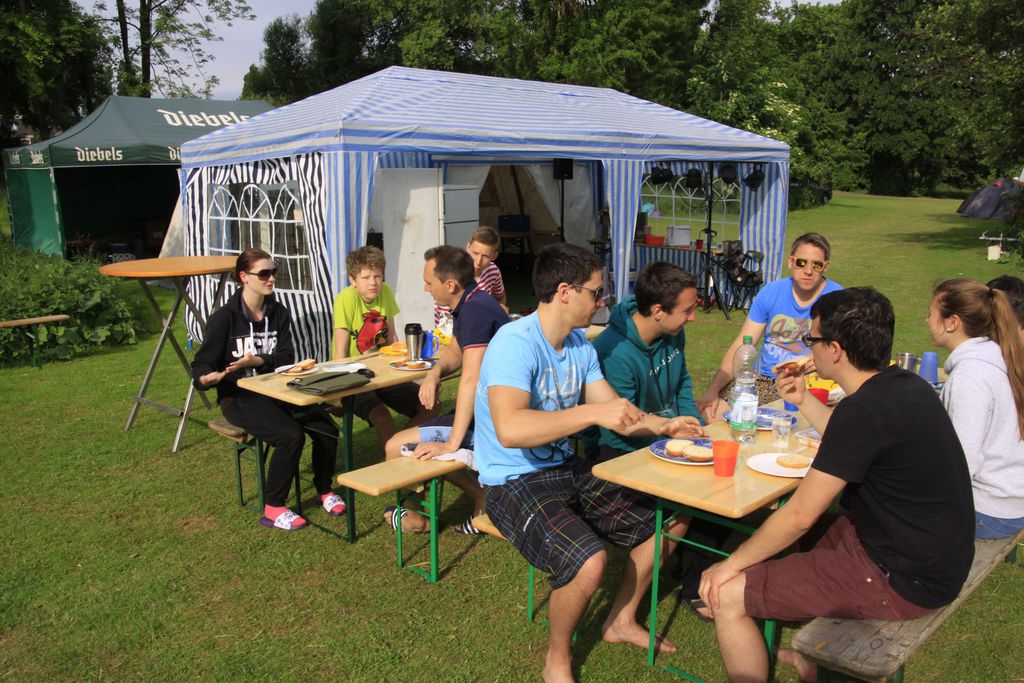 Zeltlager 2016 am Kanuclub vom SC-Bayer Uerdingen