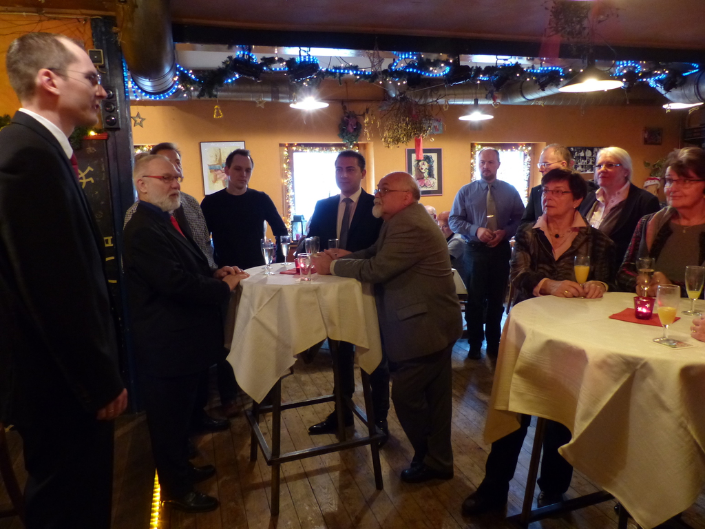 Neujahrstreffen beim Hubert