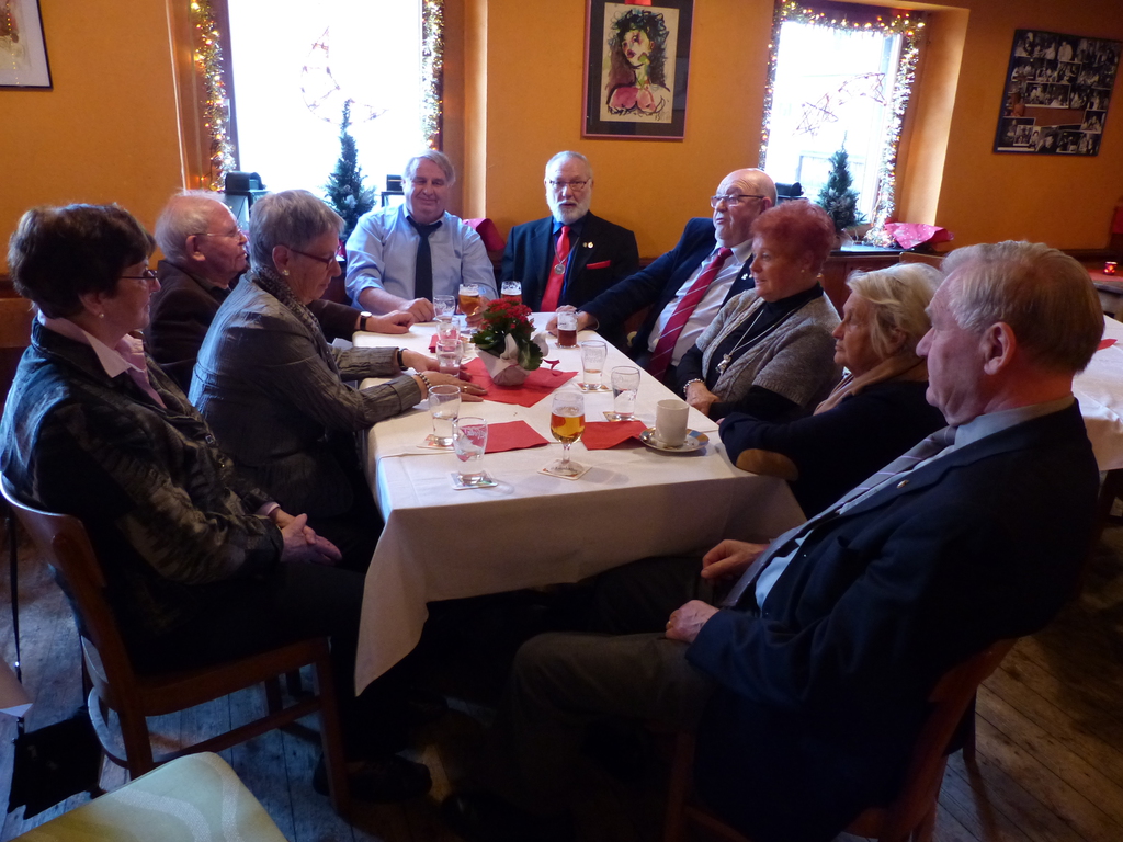 Neujahrstreffen beim Hubert