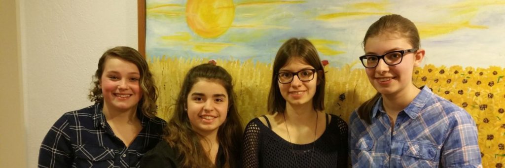 Helferinnen auf der JHV 2016