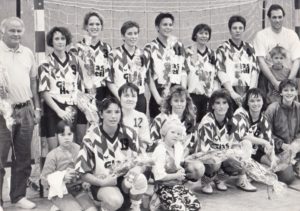 1993-94 Aufstieg der Handballfrauen in die Verbandsliga