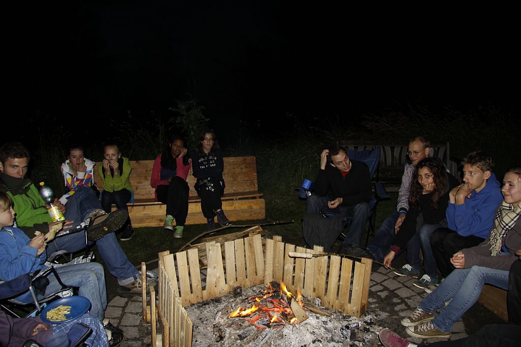 Zeltlager 2012, Lagerfeuerstimmung