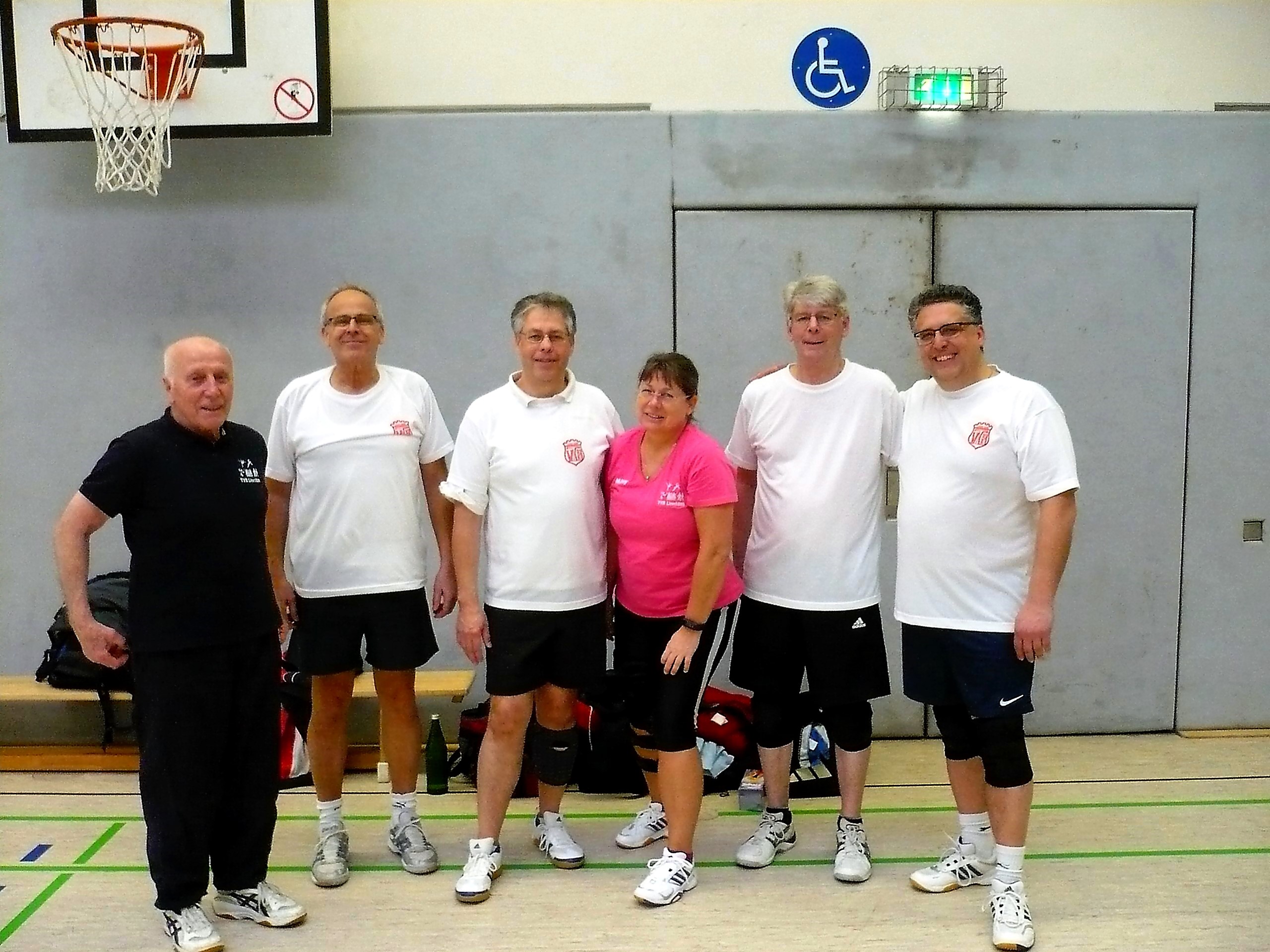 Mannschaft beim Indiaca-Turnier in Wuppertal 2.2017