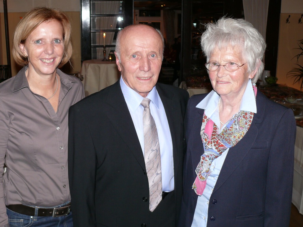 Harald 90 Jahre mit Frau Gerlinde und Tochter Susanne