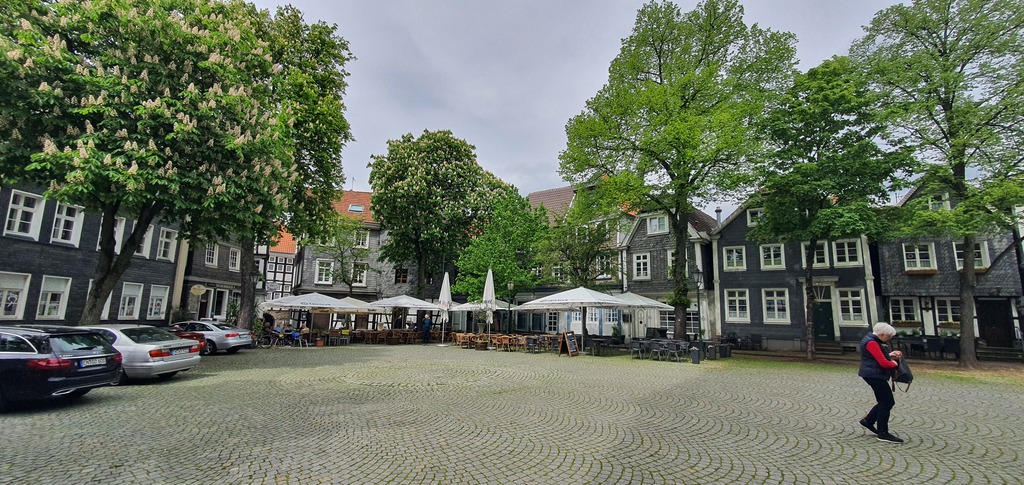 Ein Marktplatz in Hattingen