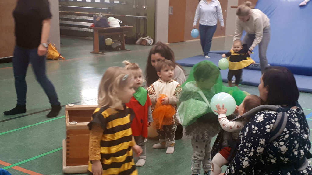 Karneval der Kindertgruppen