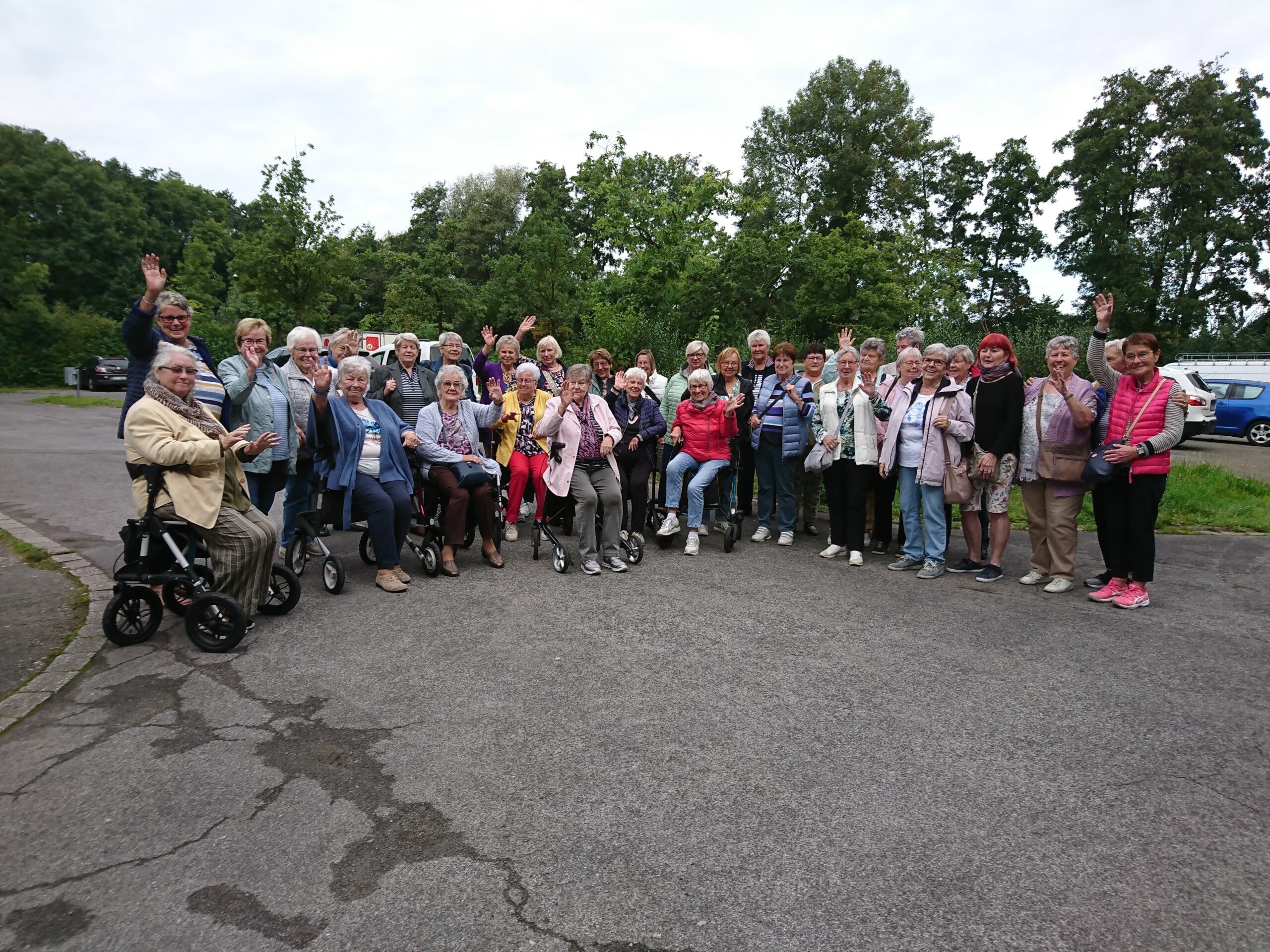 Gruppenfoto der Frauenfahrt