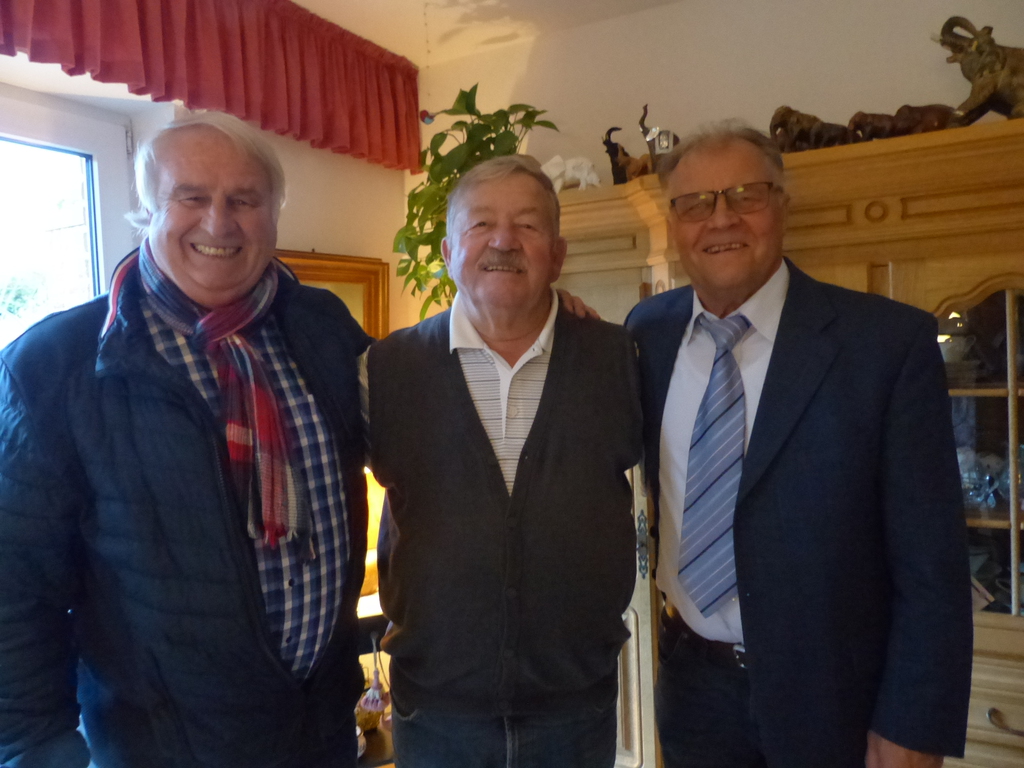 Charly Foncken, Heinz Pelmter und Michael Richter