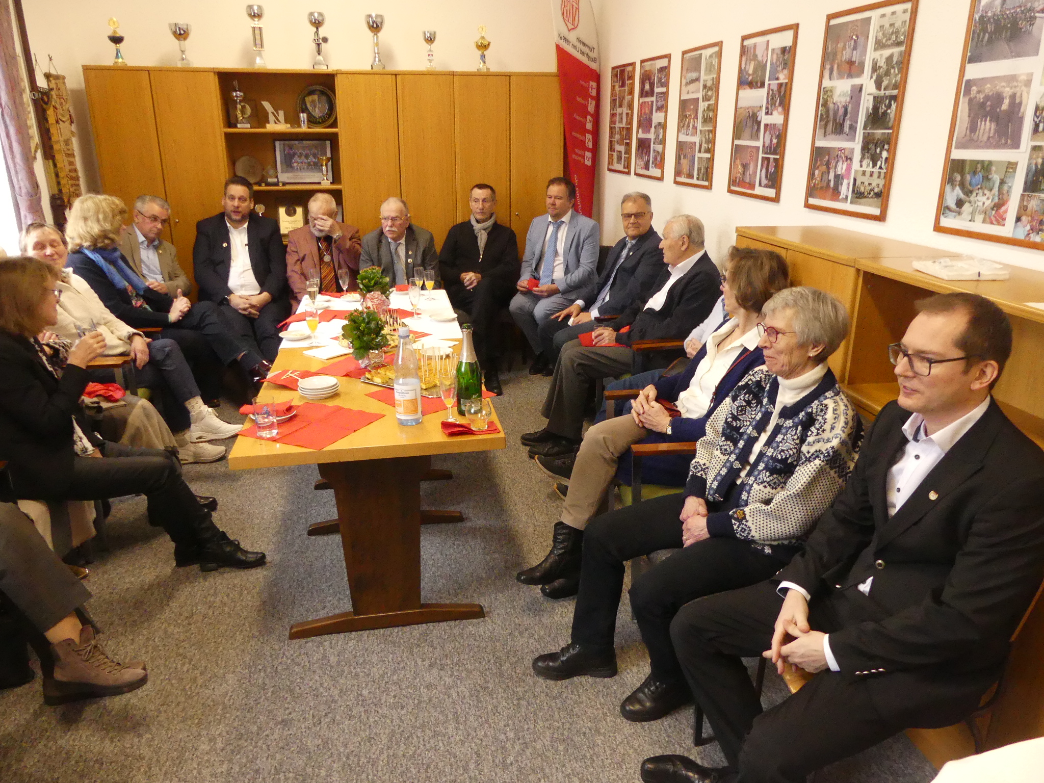 Neujahrsempfang im Geschäftszimmer