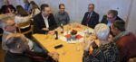 Neujahrsempfang im Pfarrsaal St. Margareta Tischgespräche mit unserem ehemaligen 1.Vorsitzenden Holger Hütig